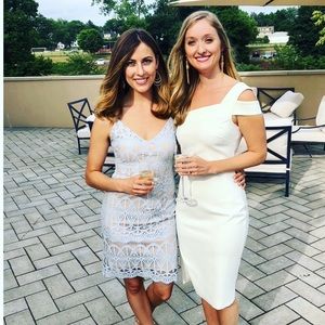 Leith blue lace dress